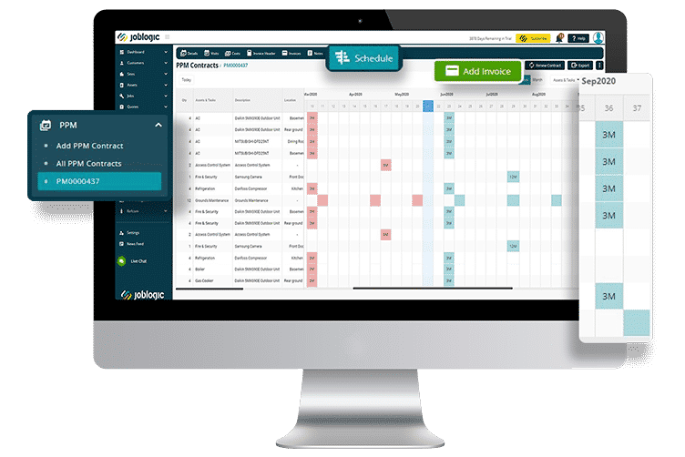 Auto-Renew Service Dates with Boiler Service Software – Section Image