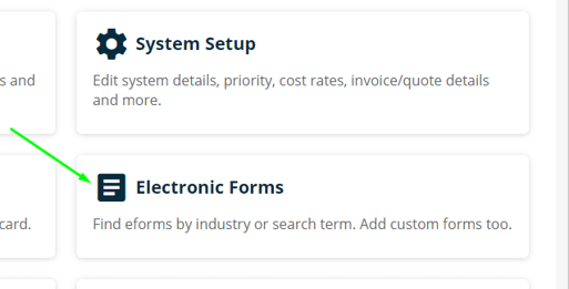 Electronic Forms