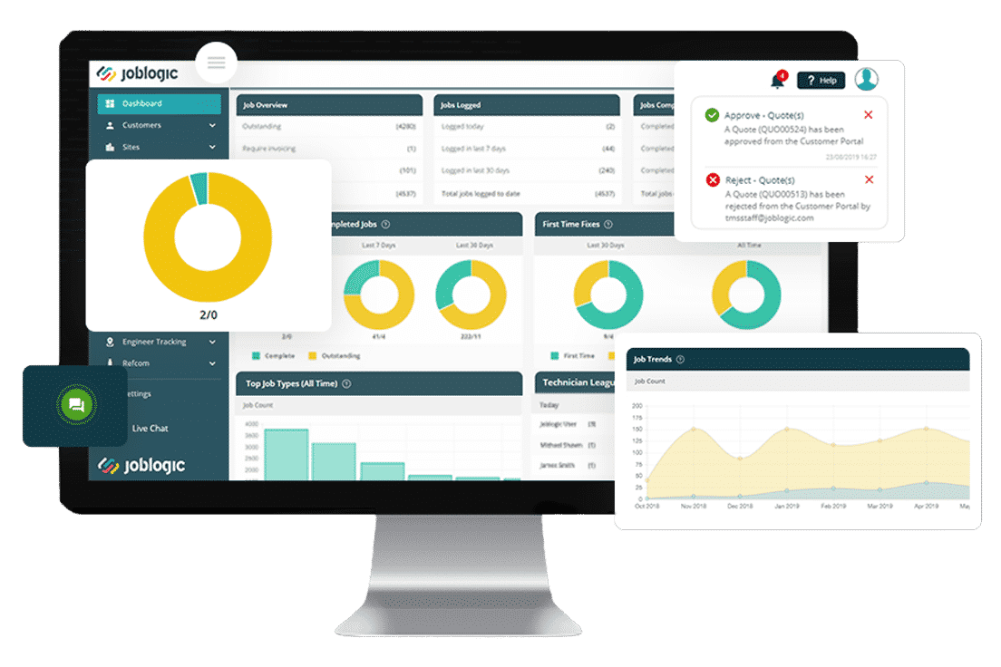 Simplify Your Technology Stack with an all-in-one Cloud-Based Field Service Management Software – Field Service Software – Section Image