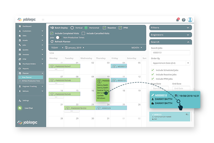 Service Scheduler