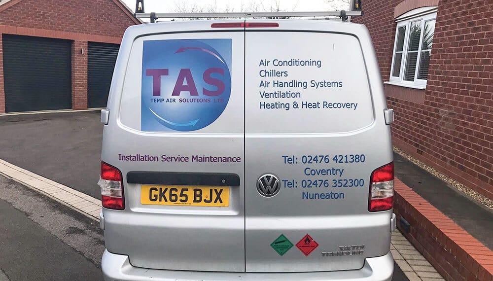 Temp Air Solutions Van